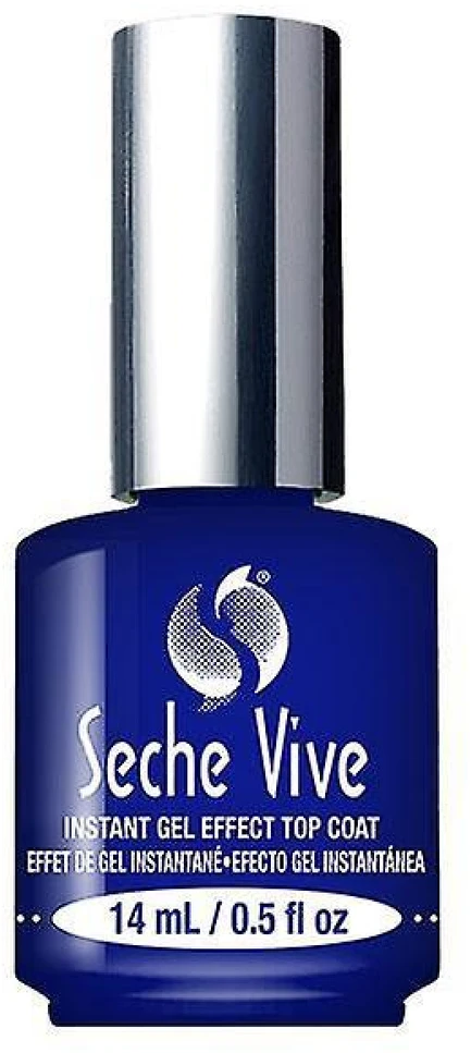 "Seche Vive Instant Gel Effect" nagų lako viršutinis sluoksnis 14ml