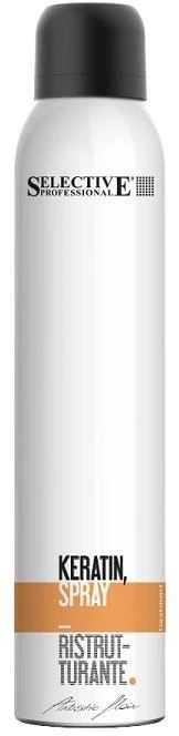 Selective Professional KERATIN SPRAY Momentinis regeneruojantis plaukų puškiklis su keratinu, 150 ml