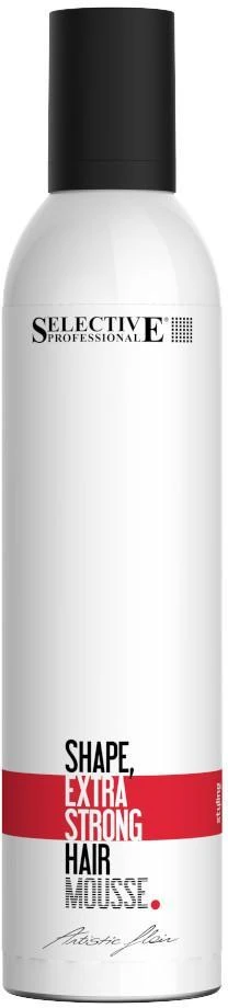 Selective Professional SHAPE EXTRA STRONG MOUSSE Labai stiprios fiksacijos putos, 400 ml