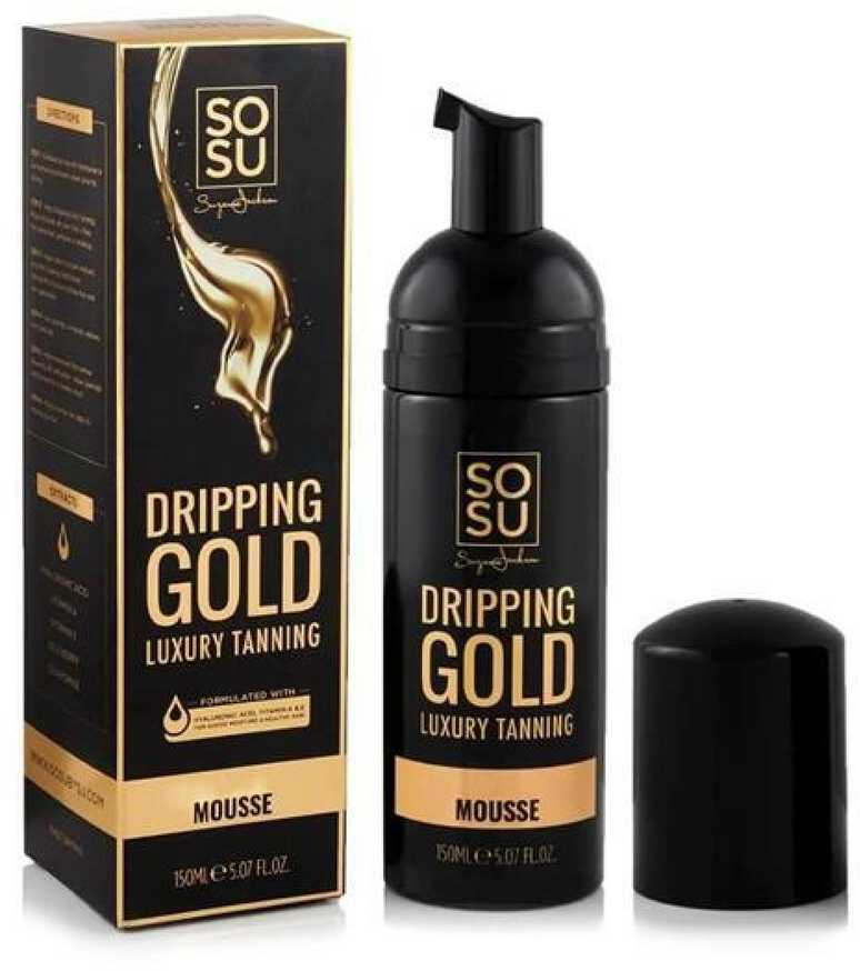 Savaiminio įdegio putos "Dark Dripping Gold Luxury" (putos) 150 ml