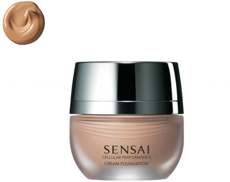 makiažo pagrindas Sensai Cellular Performance Kreminis Foundation CF24 Amber rusvai gelsvas 30ml