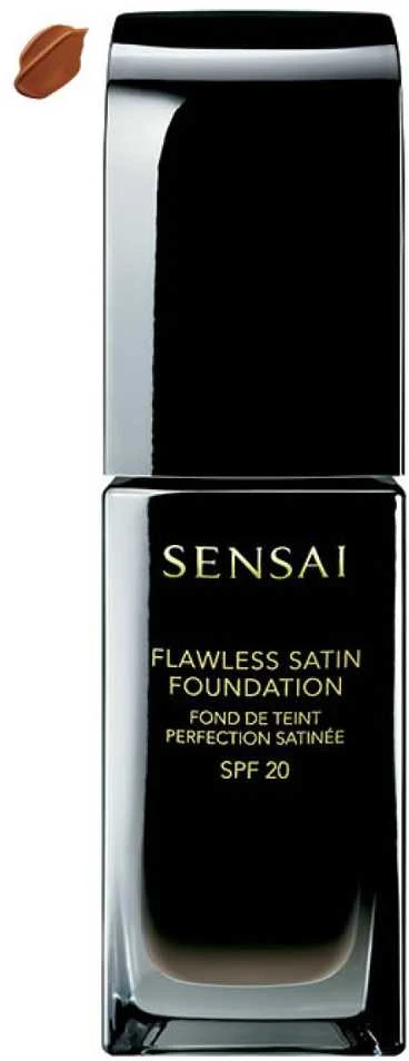 Sensai Flawless Satin Foundation Spf20, 30 ml 206 Brown rusvai gelsvas