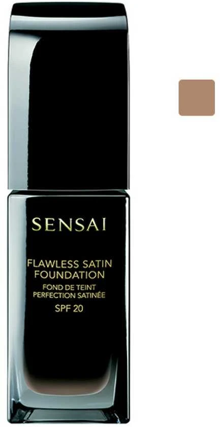 Tonuojantis kremas Sensai Flawless Satin Foundation Spf20 30ml 203 Neutral rusvai gelsvas