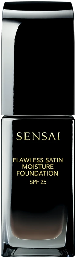 Sensai Flawless Satin Moisture Foundation SPF 25 skystas makiažo pagrindas, atspalvis: 202 Orche rusvai gelsvas, 30 ml