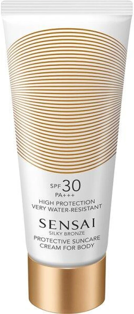 Sensai Silky Bronze Protective Suncare Kreminis For Body SPF 30 apsauginis kūno kremas nuo saulės, 150 ml