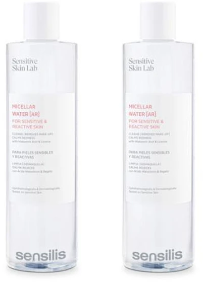 "Sensilis" micelinis vanduo AR jautriai ir reaktyviai odai 2x400ml