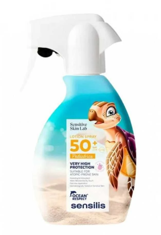 Sensilis Pediatric Purškiklis Lotion Spf50+, 200 ml