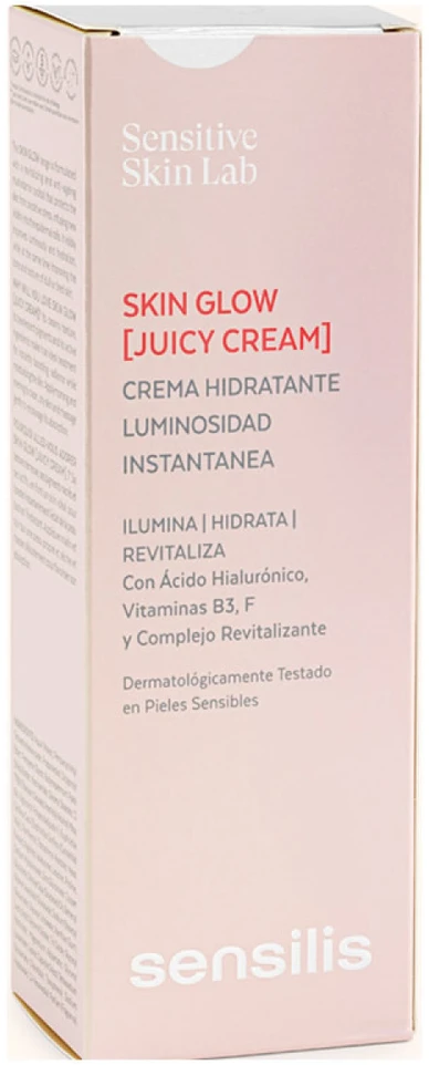 Sensilis Skin Glow Juicy Moisturizing Kreminis, 50 ml