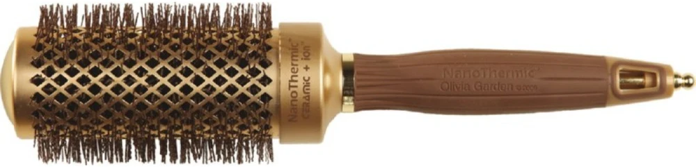 Šepetys plaukams Olivia Garden Nano Thermic Ceramic + Ion 44, 44 mm, skirtas plaukų džiovinimui ir formavimui