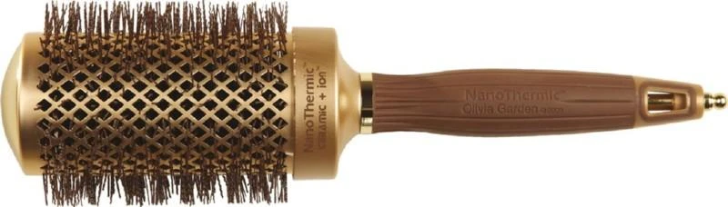Šepetys plaukams Olivia Garden Nano Thermic Ceramic + Ion 54, 54 mm, skirtas plaukų džiovinimui ir formavimui