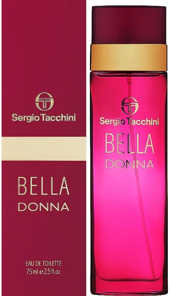 Sergio Tacchini Bella Donna EDT tualetinis vanduo moterims, 75 ml