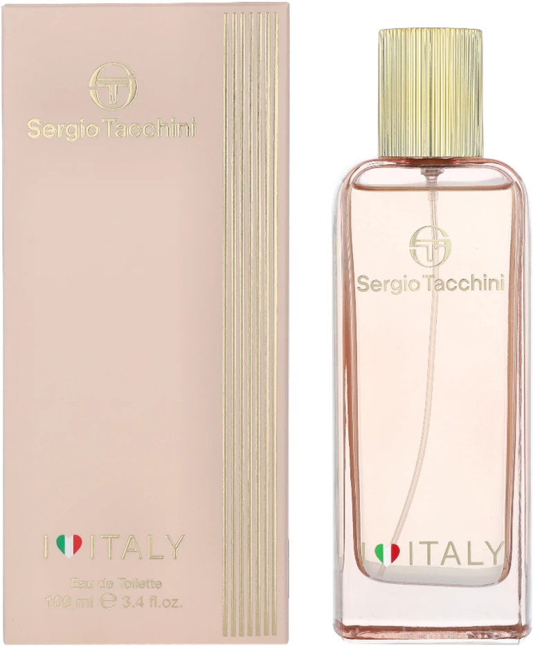 Sergio Tacchini I Love Italy For Women EDT tualetinis vanduo, 100 ml