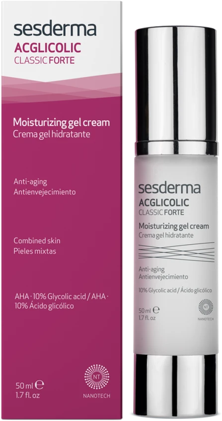 Sesderma Acglicolic Classic drėkinamasis gelinis kremas, 50 ml