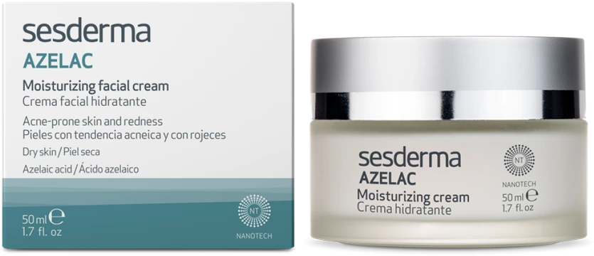 Sesderma Azelac drėkinamasis kremas, 50 ml