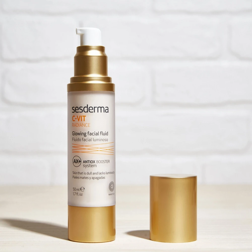 Sesderma C-VIT švytėjimo suteikiantis fluidas, 50 ml