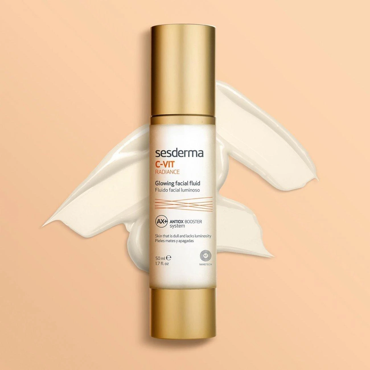 Sesderma C-VIT švytėjimo suteikiantis fluidas, 50 ml