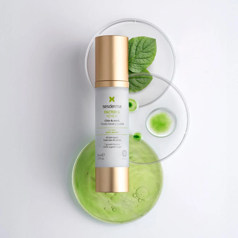 Sesderma FACTOR G Renew Chin & Neck veido ir kaklo gelis, 50 ml