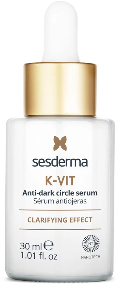 Sesderma K-VIT Eye Brightening Serum patamsėjusių paakių serumas, 30 ml