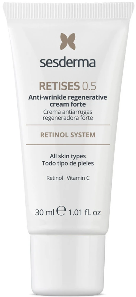 Sesderma RETISES 0.5 Regenerating Anti-Wrinkle Kreminis kremas nuo raukšlių, 30 ml
