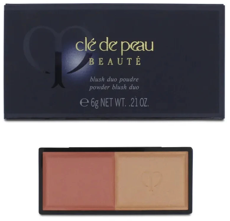 Set Duo Cle de Peau Beaute Blush Duo Blush Powder 104 Refill, 2 vnt., 6 g