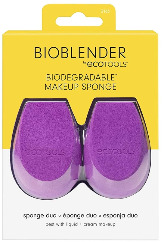 Set Duo EcoTools Bioblender Makeup Sponge Violetinė, 2 pcs