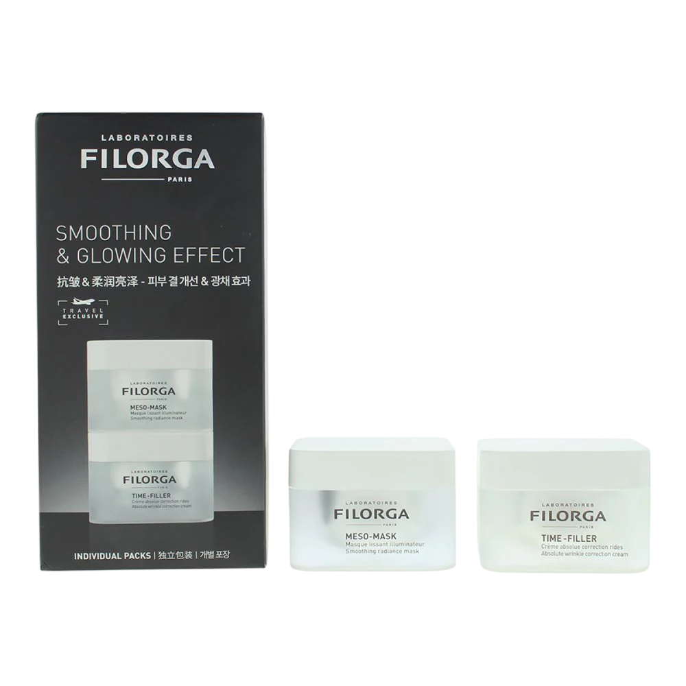 Set Filorga: Time-Filler Anti-Wrinkle Kreminis For Face, 50 ml + Meso-Mask Anti-Wrinkle Kreminis Mask For Face, 50 ml