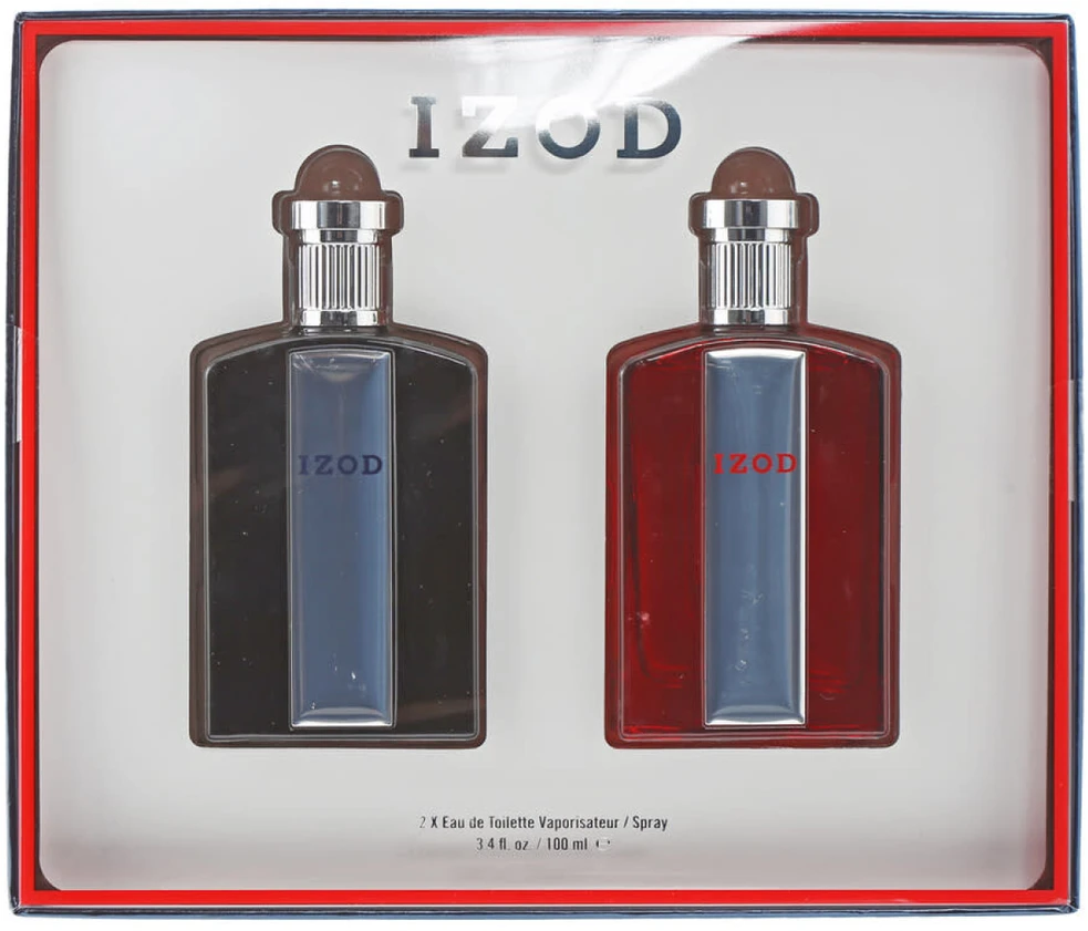 Rinkinys Izod: Legacy Raudonas tualetinis vanduo vyrams, 100 ml + Legacy Mėlynas tualetinis vanduo vyrams, 100 ml