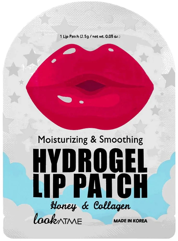Set Look At Me Hydrogel Honey Moisturizing Lip Mask, 3 vnt. 2.5 g