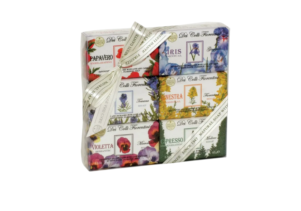 Set Nesti Dante Dei Colli Fiorentini Soap Bar, 6 vnt., 150 g