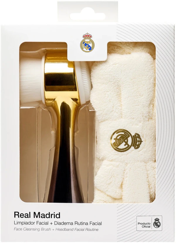 Set Real Madrid: Real Madrid Facial Cleansing + Real Madrid Hair Band Baltas