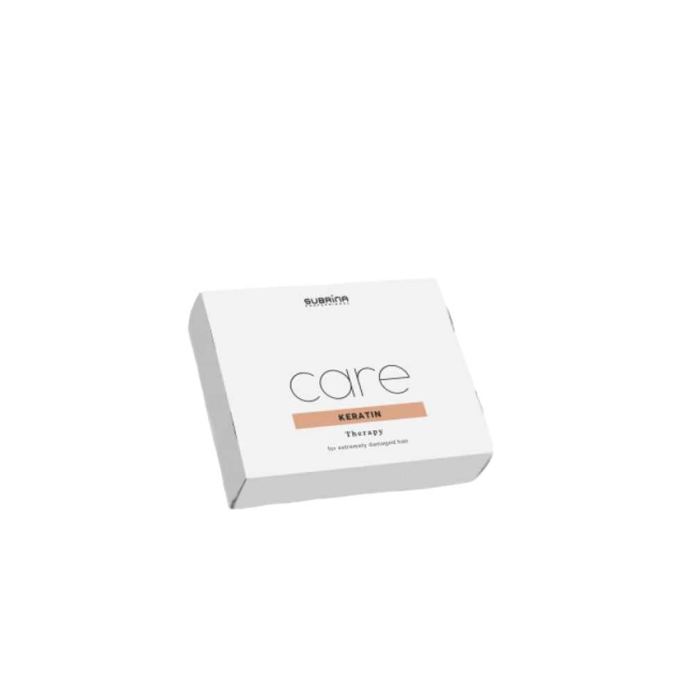 Rinkinys „Subrina Professional Care“ keratino plaukų serumas stiprinimui, 6 vnt., 10 ml