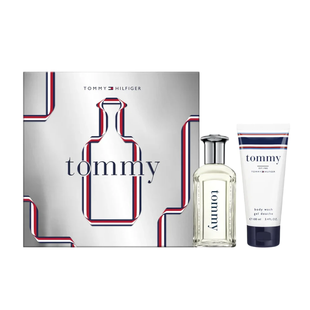 Set Tommy Hilfiger: Tommy Eau De Toilette For Men, 50 ml + Tommy Dušo želė Body, 100 ml