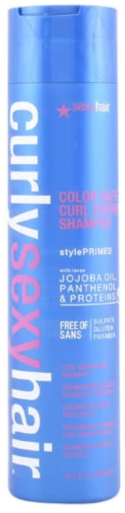 Sexy Hair Skirtas garbanotiems plaukams Sexyhair garbanas apibrėžiantis šampūnas 300ml