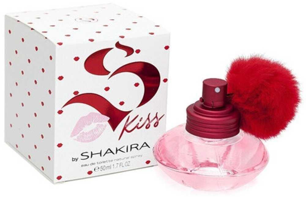 Shakira S Kiss EDT tualetinis vanduo moterims, 50 ml