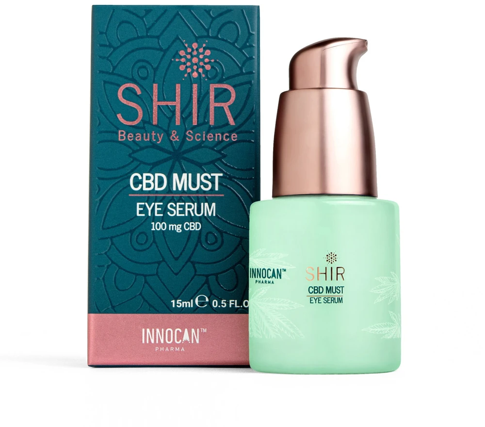 SHIR CBD Eye Serum paakių serumas, CBD 100 mg, 15 ml