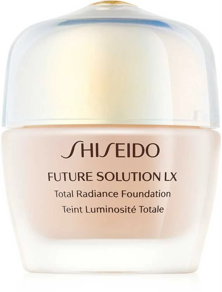 Shiseido Future Solution LX Total Radiance Foundation jauninamasis makiažo pagrindas SPF 15, atspalvis: Neutral 3, 30 ml