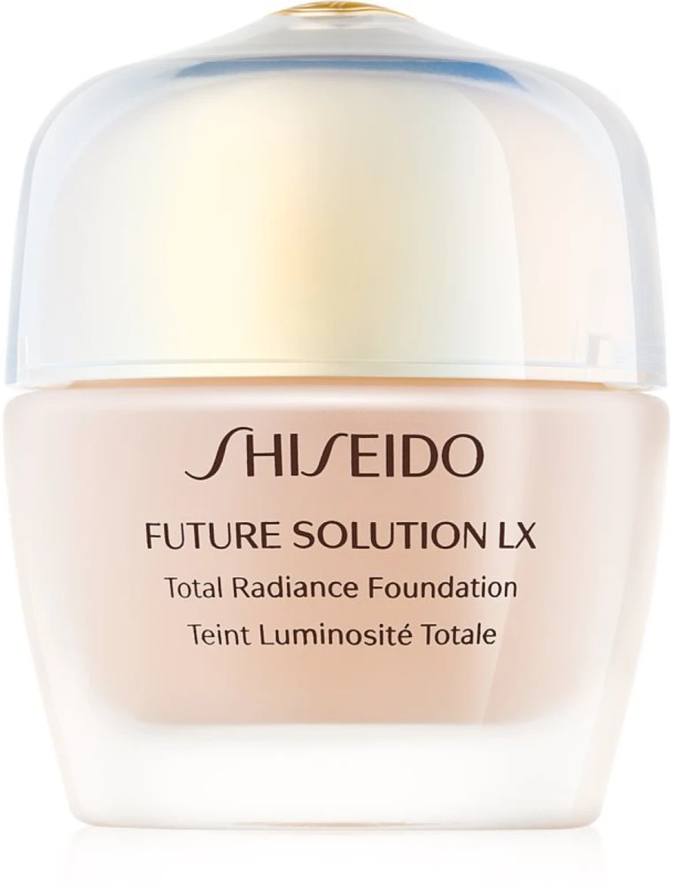Shiseido Future Solution LX Total Radiance Foundation jauninamasis makiažo pagrindas SPF 15, atspalvis: Neutral 3, 30 ml