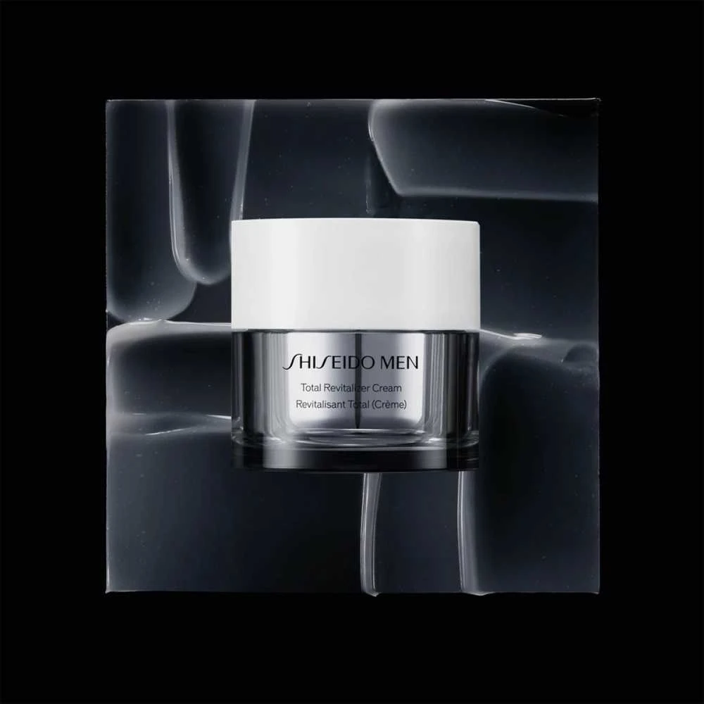 SHISEIDO Men Total Revitalizer Cream drėkinamasis veido kremas vyrams nuo senėjimo požymių, 50 ml