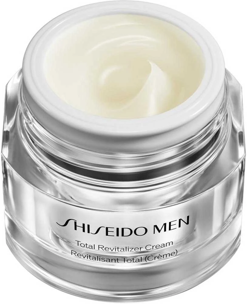 SHISEIDO Men Total Revitalizer Cream drėkinamasis veido kremas vyrams nuo senėjimo požymių, 50 ml