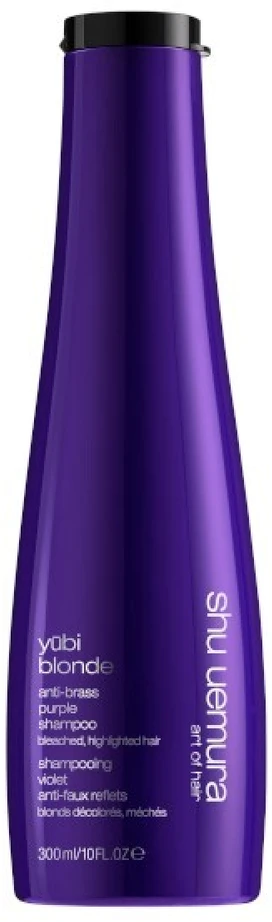 Shu Uemura Violetinė Šampūnas neutralizing yellow tones Yubi Skirtas šviesiems plaukams (Anti-Brass Violetinė Šampūnas), 300 ml