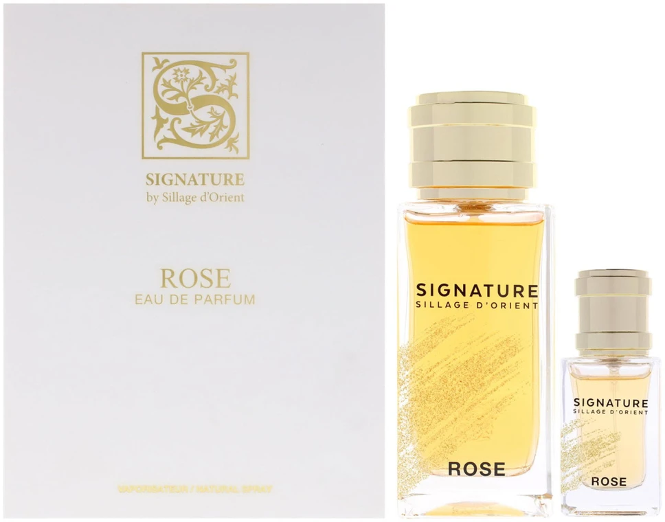 Signature by Sillage d'Orient Signature Sillage D'Orient Rose rinkinys unisex (EDP, 100 ml + EDP, 15 ml)
