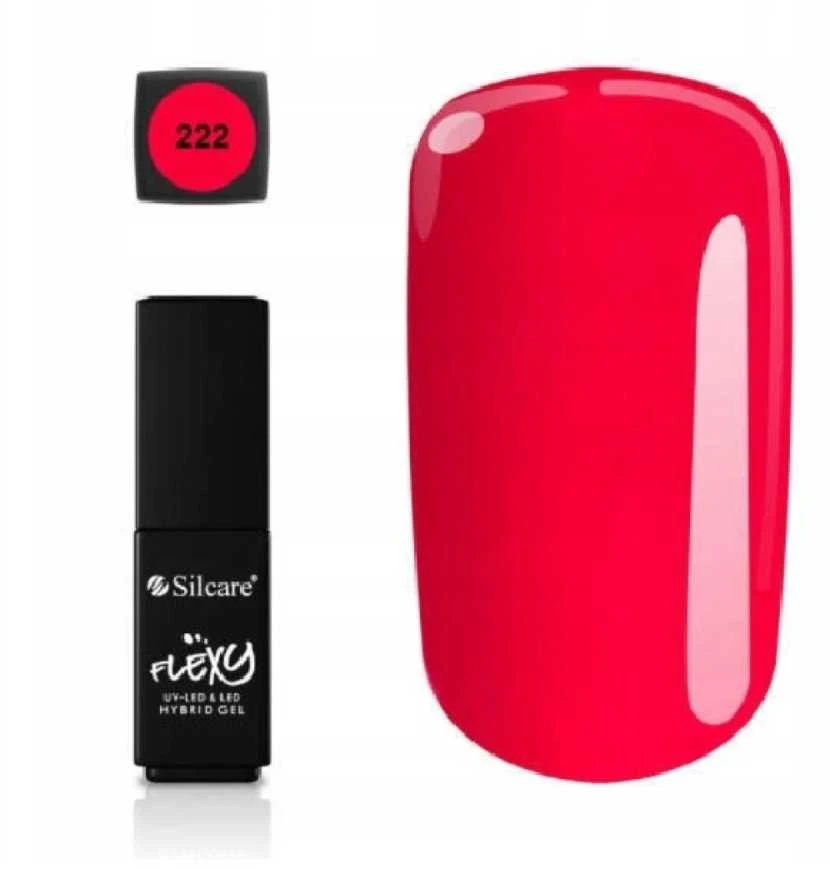 Silcare Flexy Hybrid Gel Holi 222, 4.5 g