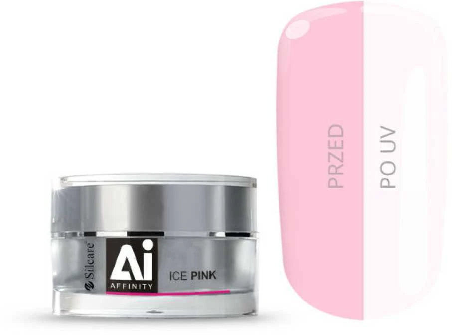 Silcare Gel Affinity Ice Rožinė, 30 g