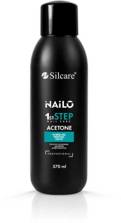 Silcare Nailo 1st Step Nail Acetone, 570 ml