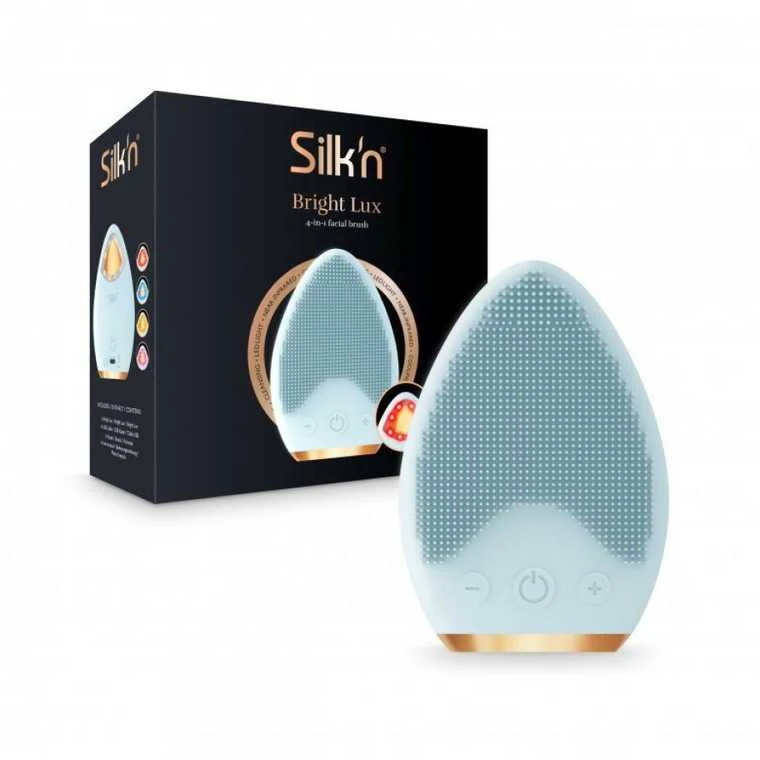 Silk`n Silk `n Bright Lux face brush 4 in 1 makiažo valiklis