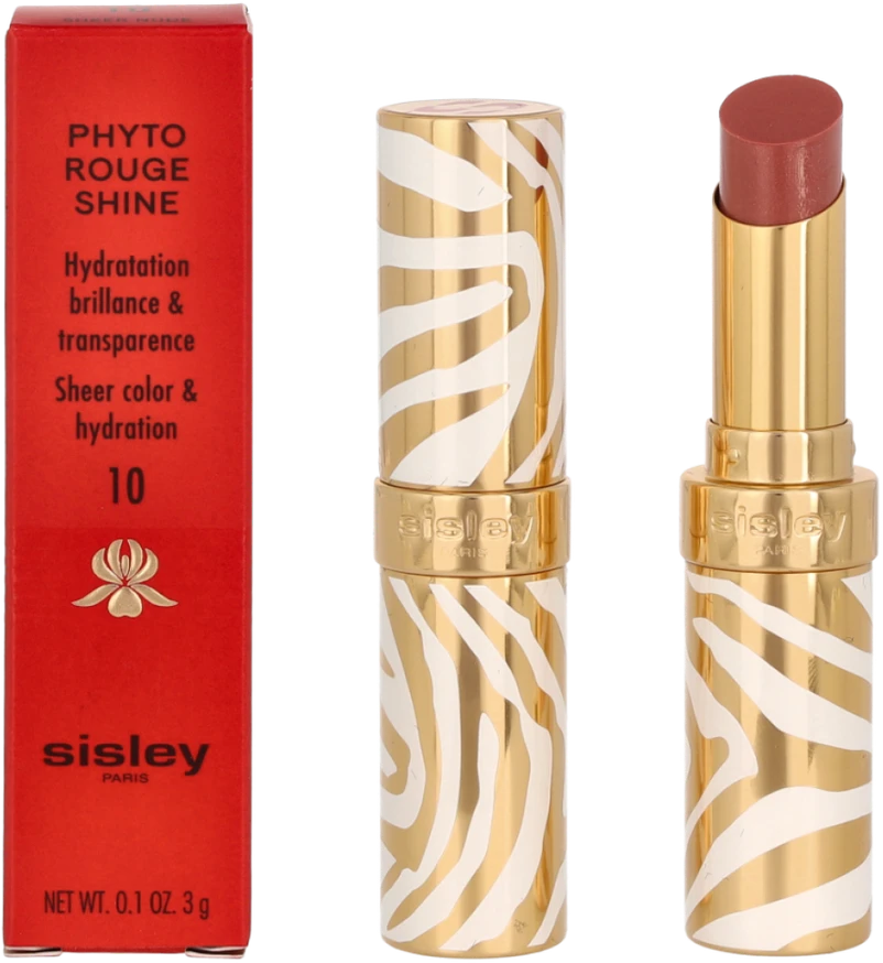 Sisley Le Phyto Rouge ilgai išliekantys drėkinamieji lūpų dažai #10 Skaidri nude, 3 g