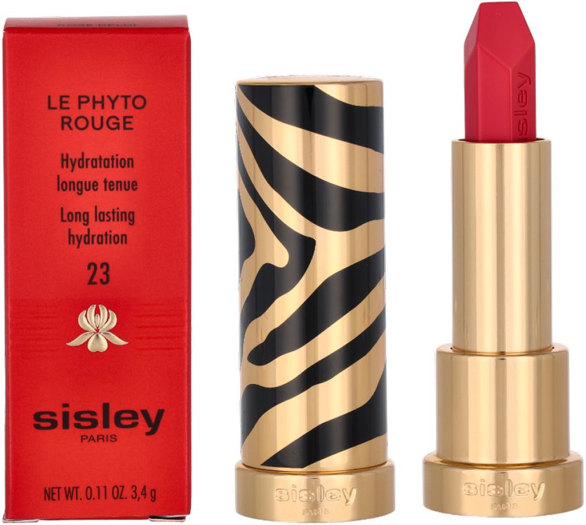 Sisley Le Phyto Rouge Long-Lasting Hydration Lipstick #23 Rose Delhi, 3.4 g