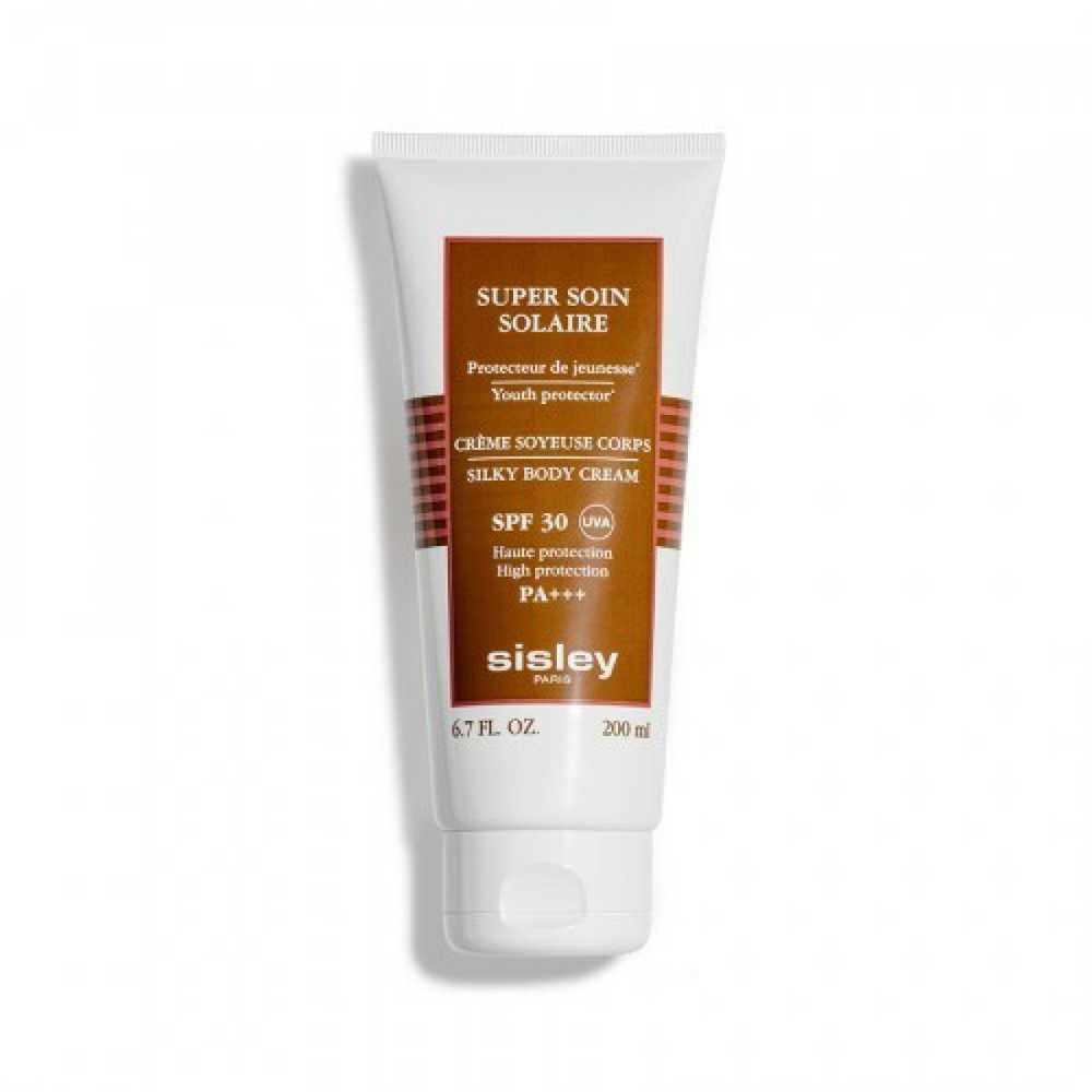 Sisley Apsauginis kremas nuo saulės SPF 30 Super Soin Solaire ("Silk y Body Kreminis") 200 ml