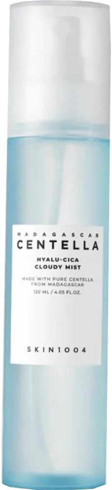 SKIN1004 Madagascar Centella Hyalu-Cica Cloudy Mist Drėkinamoji veido dulksna, 120 ml