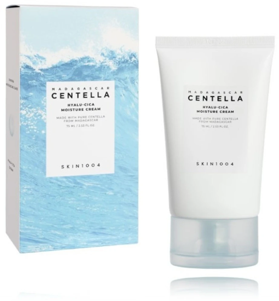 Skin1004 Madagascar Centella Hyalu-Cica Moisture Kreminis drėkinantis veido kremas, 75 ml